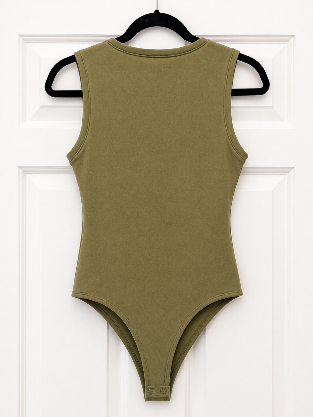Abercrombie Sleeveless Green Crew neck bodysuit size Small - Picture 3 of 5